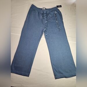 Women's Blue Wide Leg Pants